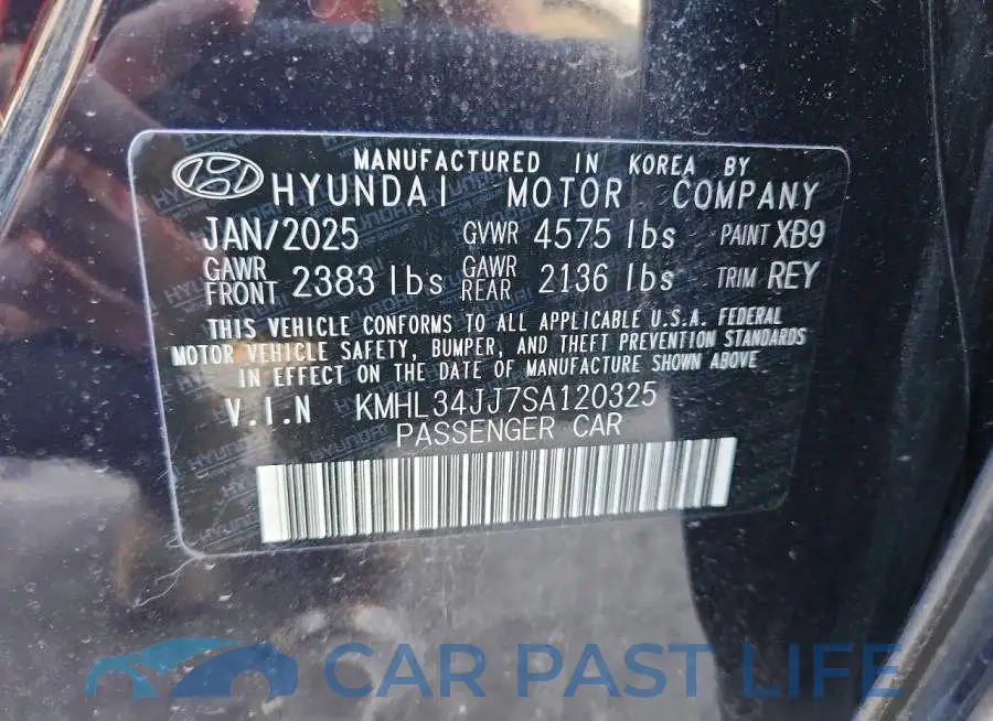KMHL34JJ7SA120325# 13
