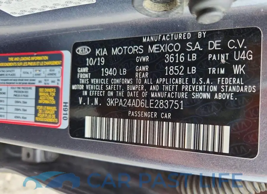 3KPA24AD6LE283751# 12