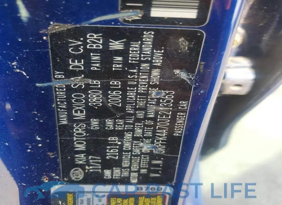 3KPFK4A70JE213563# 12