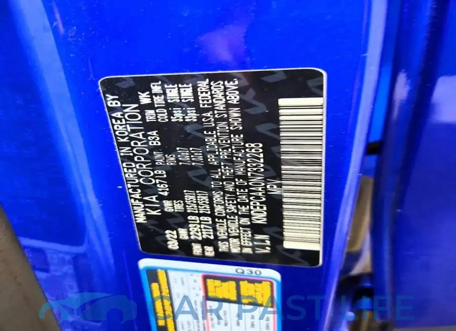KNDEPCAA0N7332268# 13