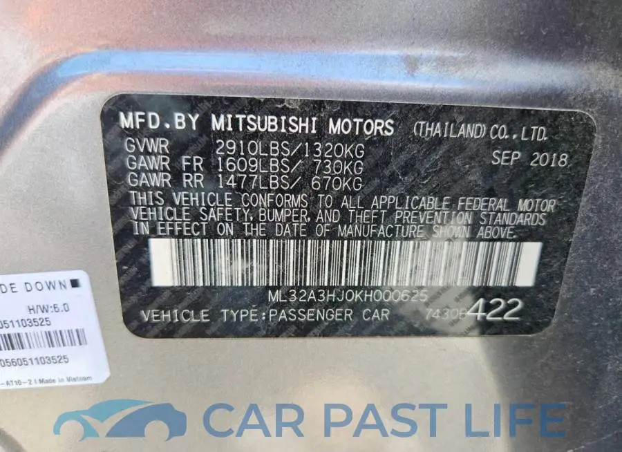 ML32A3HJ0KH000625# 12