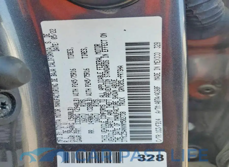 3TMCZ5ANXNM502738# 13
