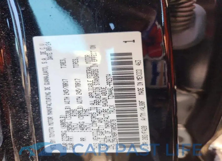 3TYLD5KN8RT005078# 12