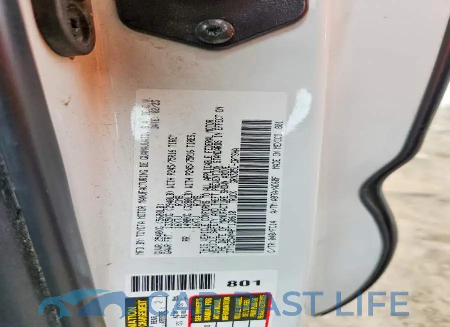 3TYSZ5AN4PT130610# 12