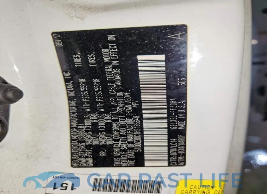 5TDDZ3DC1HS185648# 14