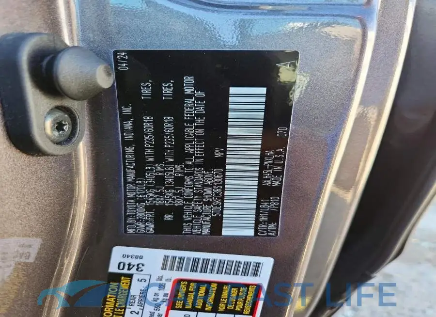 5TDESKFC3RS130670# 13