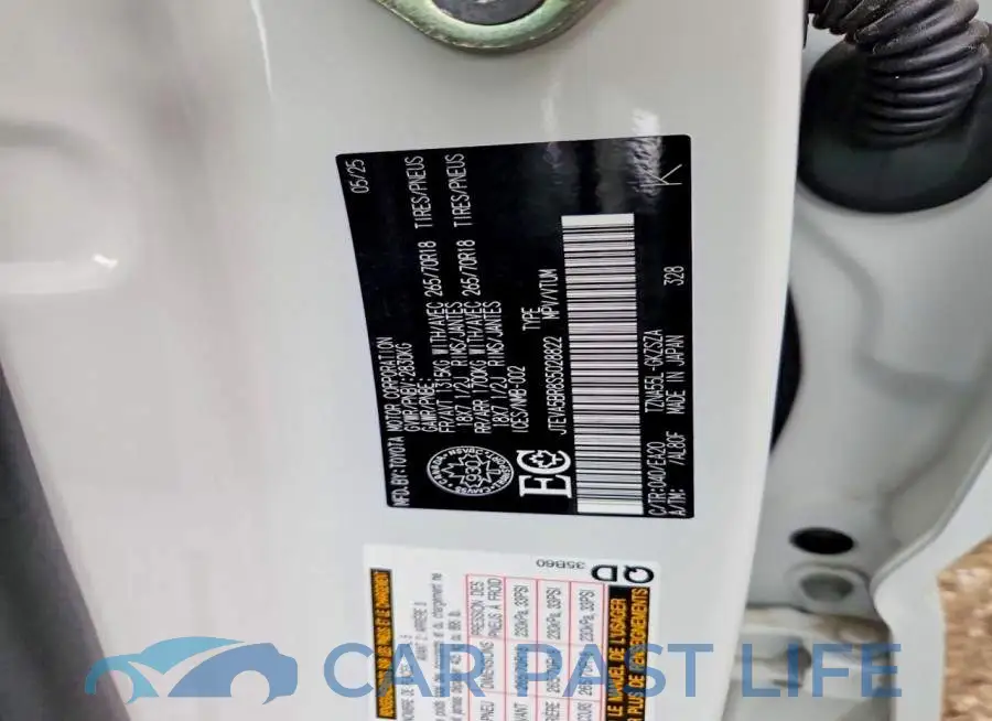 JTEVA5BR8S5028822# 13