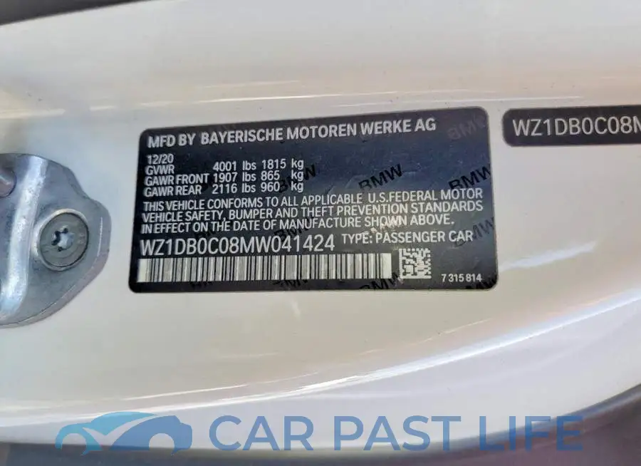WZ1DB0C08MW041424# 12