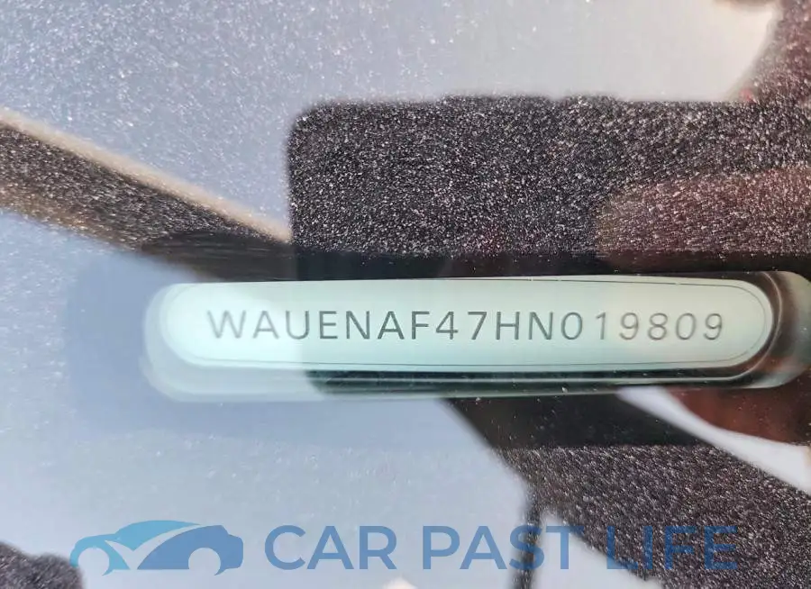 WAUENAF47HN019809# 12