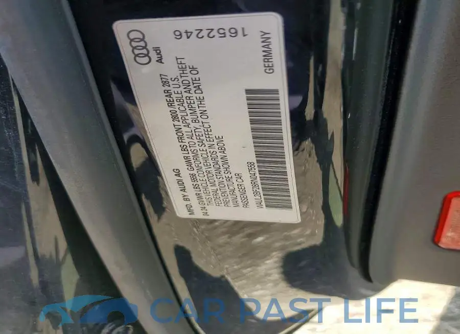 WAUL2BF28RN047558# 12