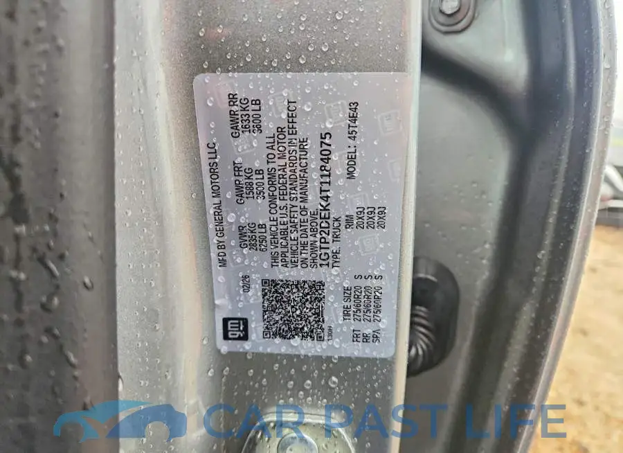1GTP2DEK4T1184075# 12
