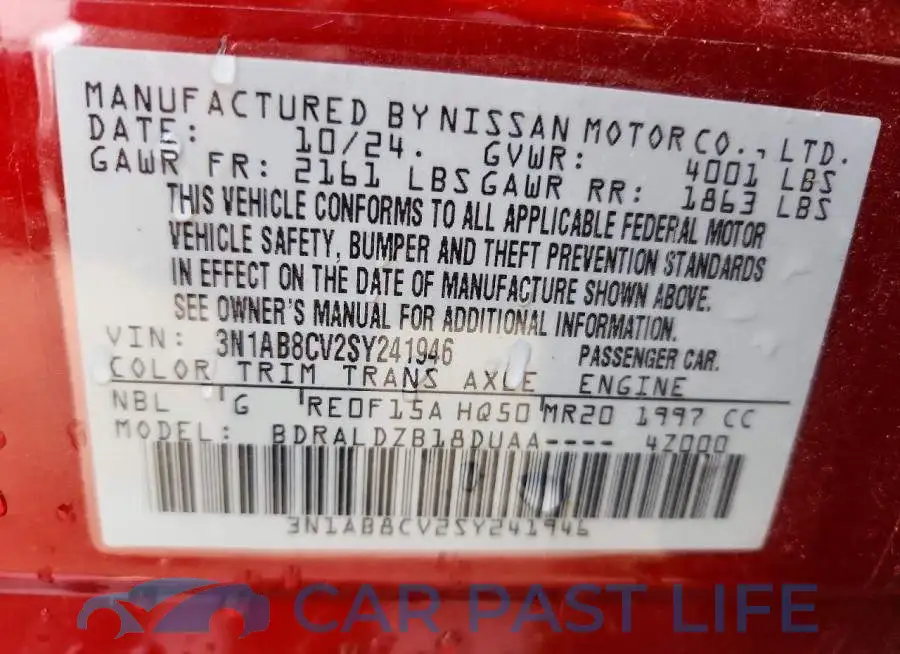 3N1AB8CV2SY241946# 12