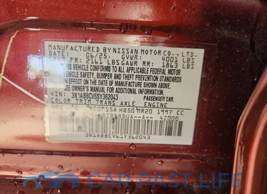 3N1AB8CV6SY362043# 12