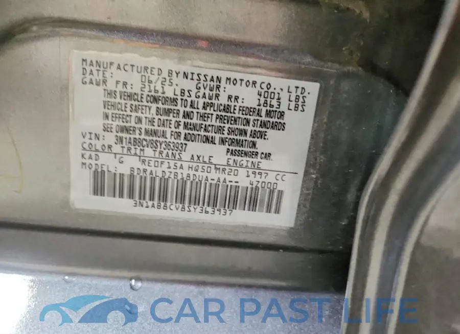 3N1AB8CV8SY363937# 12