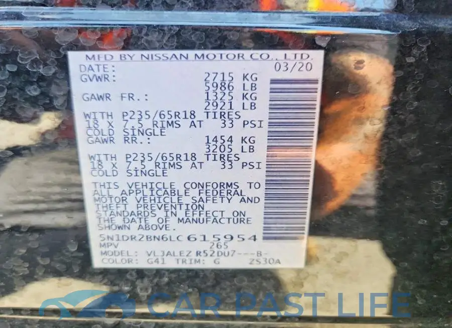 5N1DR2BN6LC615954# 14