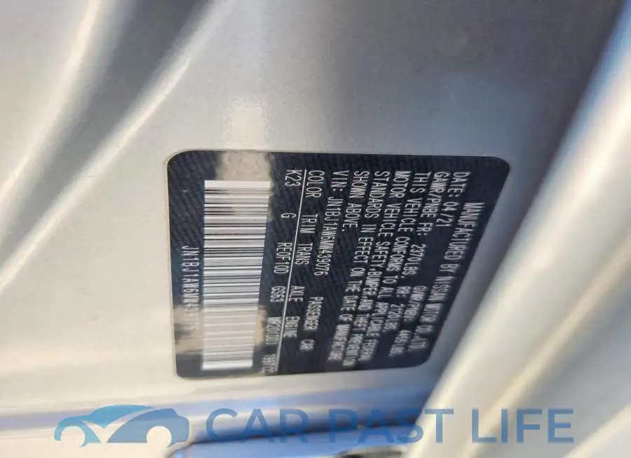 JN1BJ1AW6MW439076# 12