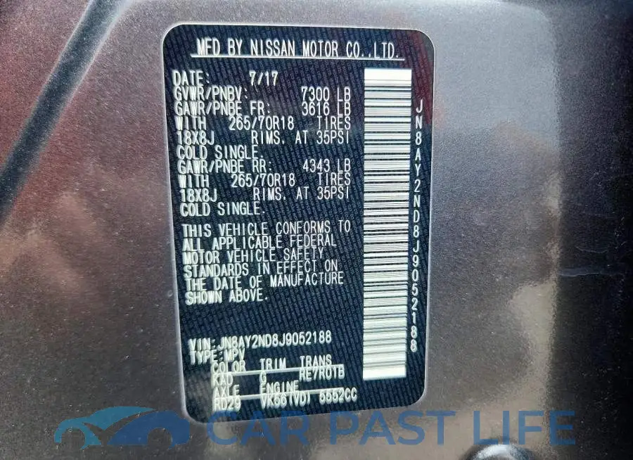 JN8AY2ND8J9052188# 13