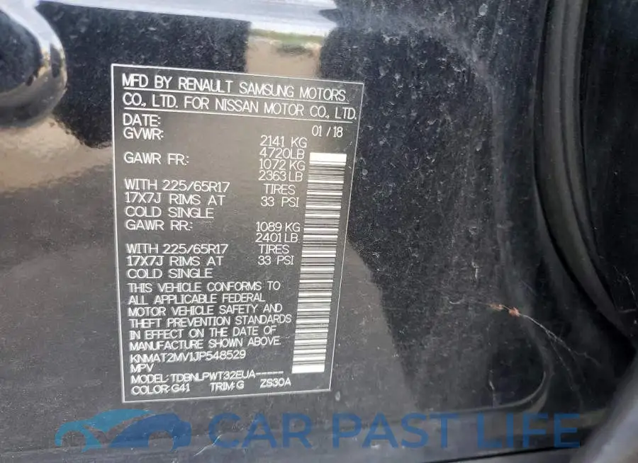 KNMAT2MV1JP548529# 13