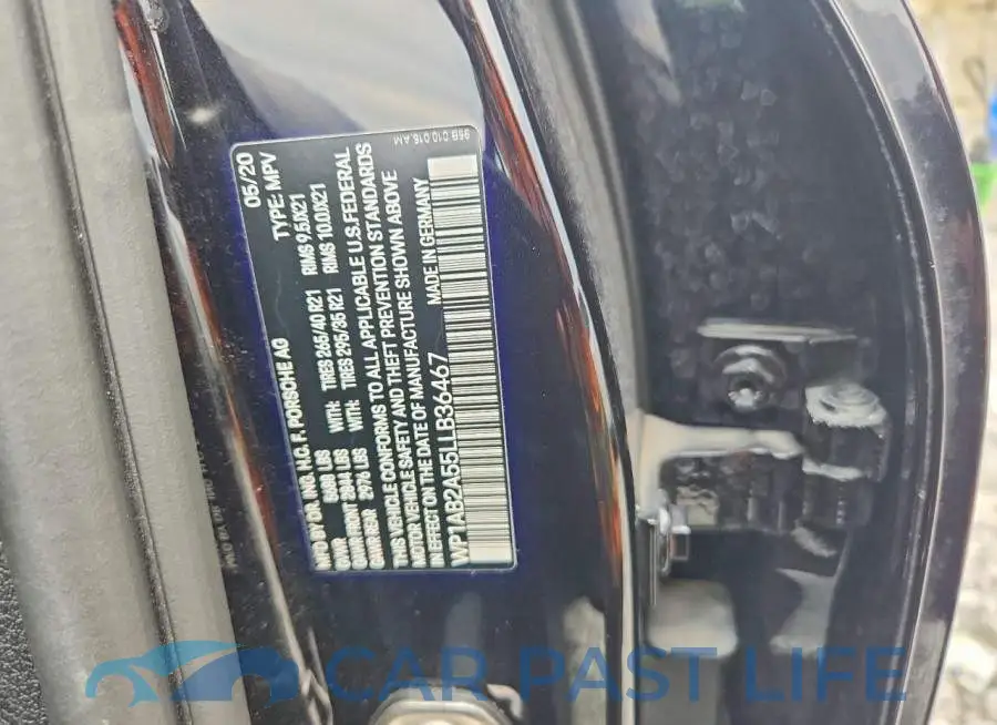 WP1AB2A55LLB36467# 13
