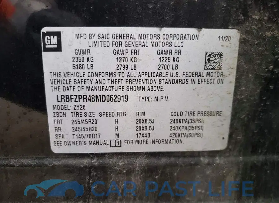 LRBFZPR48MD062919# 13