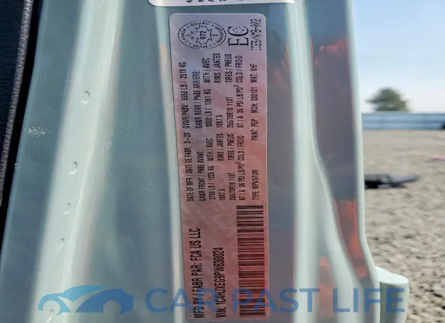 1C4HJXEG9PW630024# 13