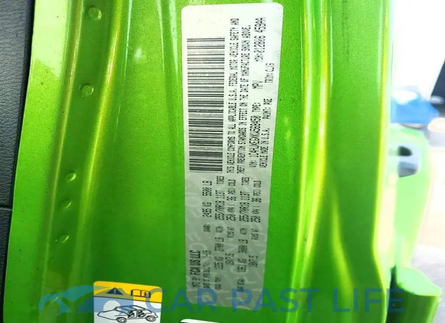 1C4HJXEGXKW568450# 12