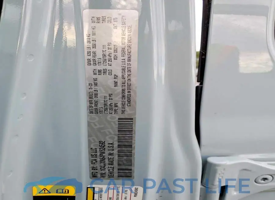1C4JJXN64PW624592# 12