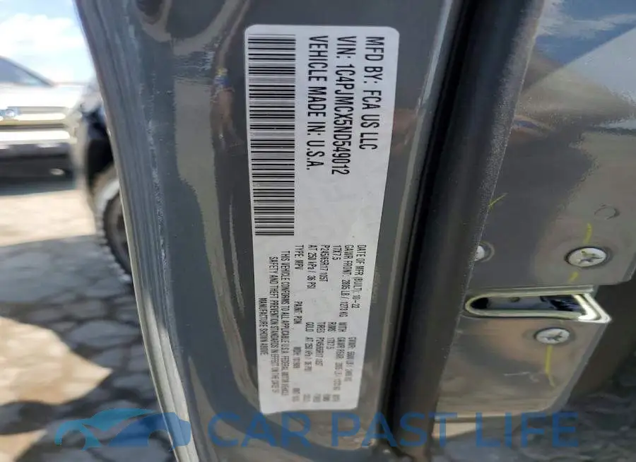 1C4PJMCX5ND549012# 12
