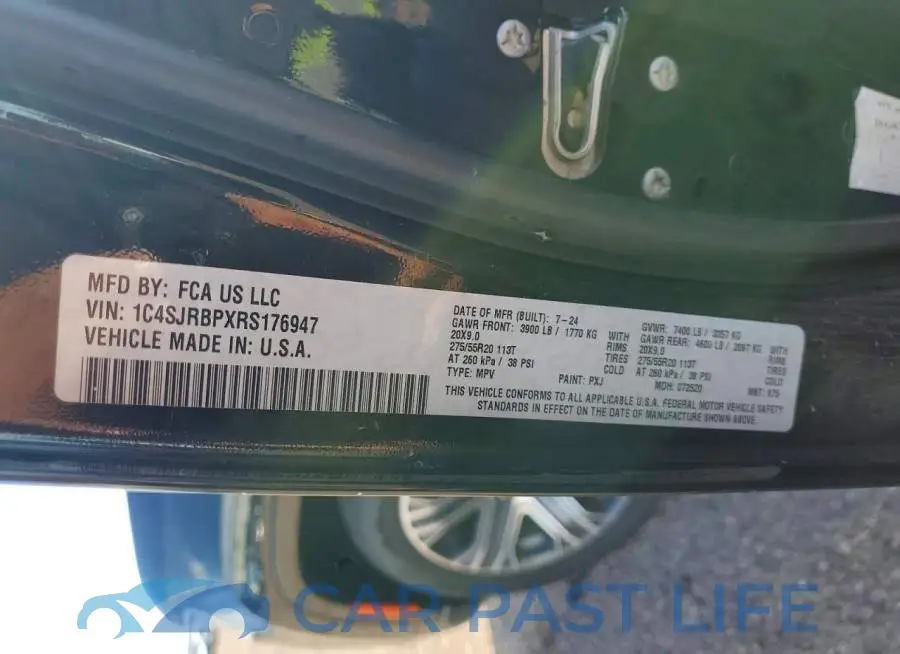 1C4SJRBPXRS176947# 13