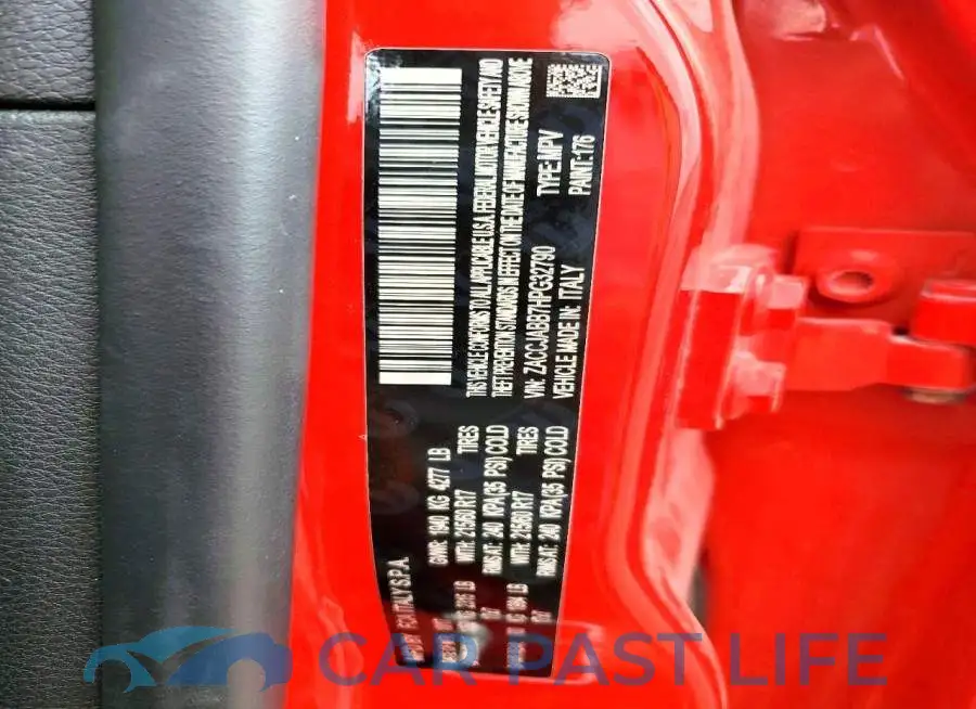 ZACCJABB7HPG32790# 12