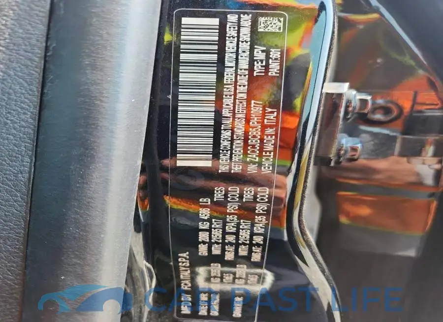 ZACCJBCB5JPH10977# 13