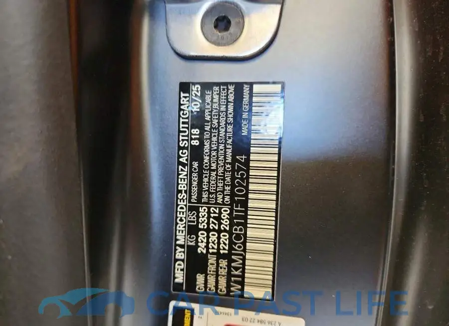 W1KMJ6CB1TF102574# 13