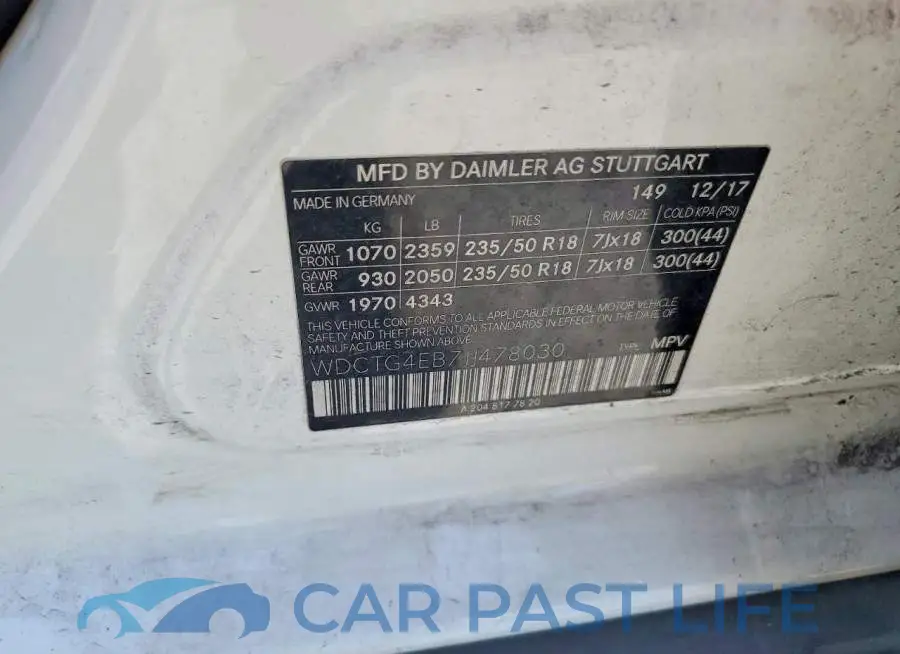 WDCTG4EB7JJ478030# 13