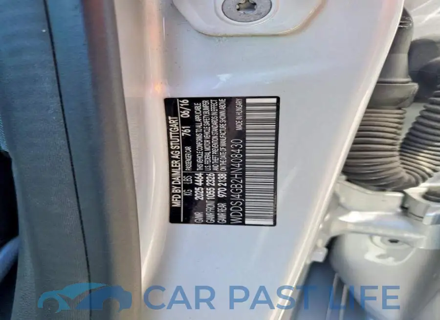 WDDSJ4GB2HN408430# 12