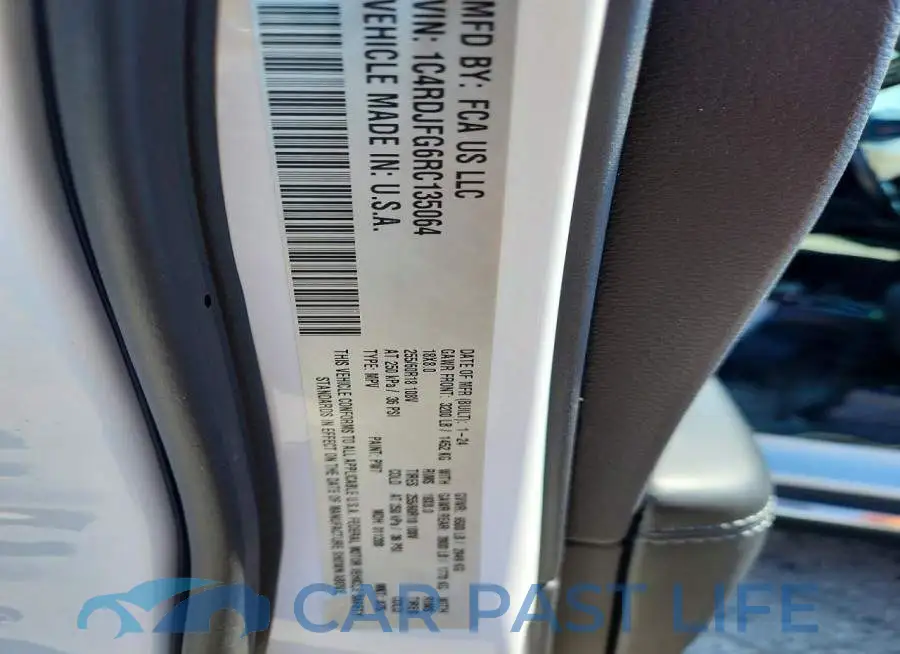 1C4RDJFG6RC135064# 14