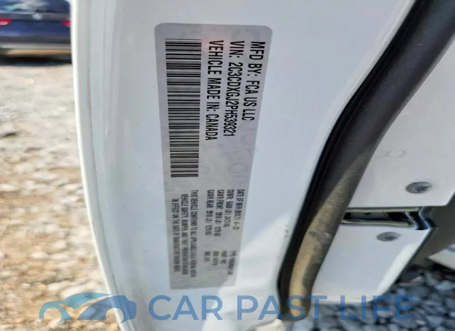 2C3CDXGJ2PH539321# 12