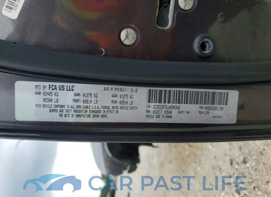 2C3CDZBT6JH294342# 13