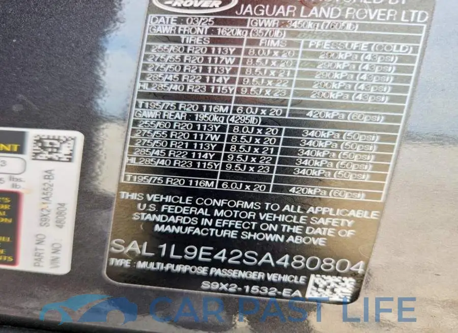 SAL1L9E42SA480804# 14