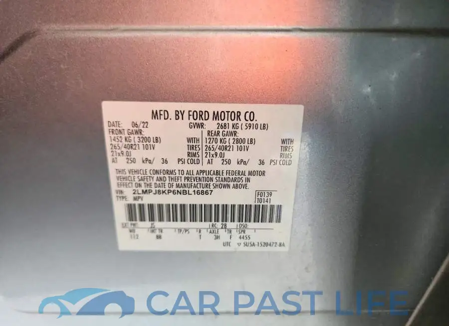2LMPJ8KP6NBL16867# 13