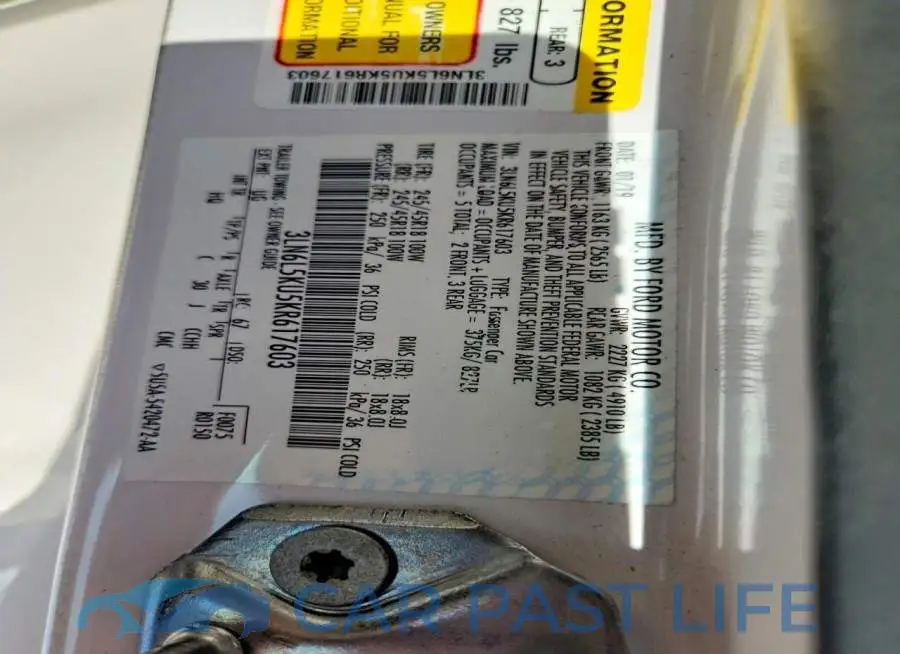 3LN6L5KU5KR617603# 12