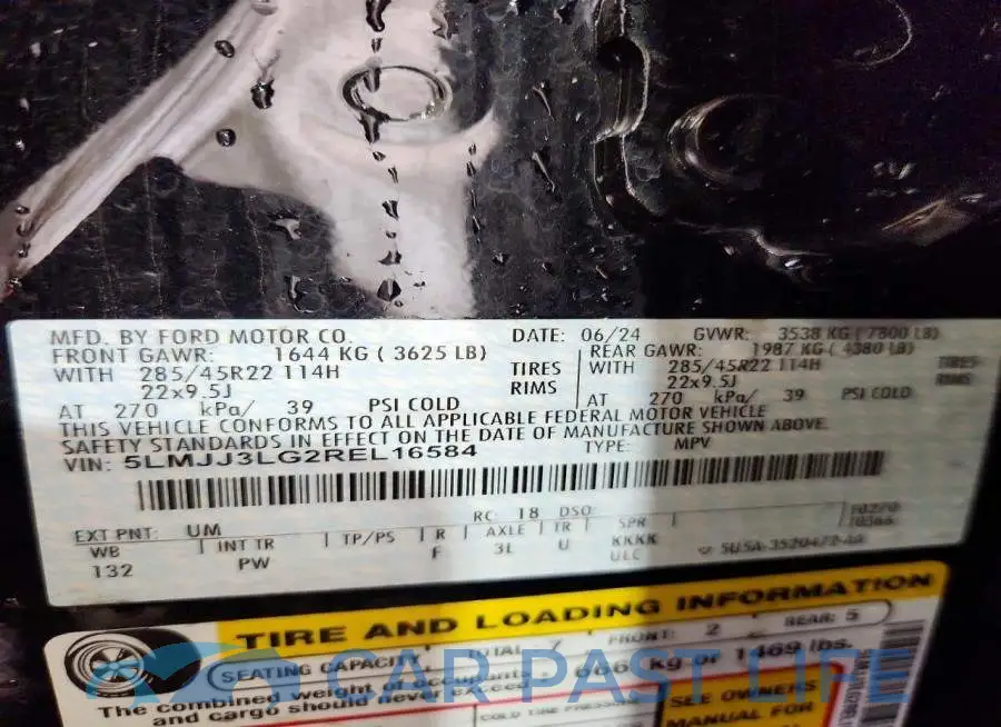 5LMJJ3LG2REL16584# 13