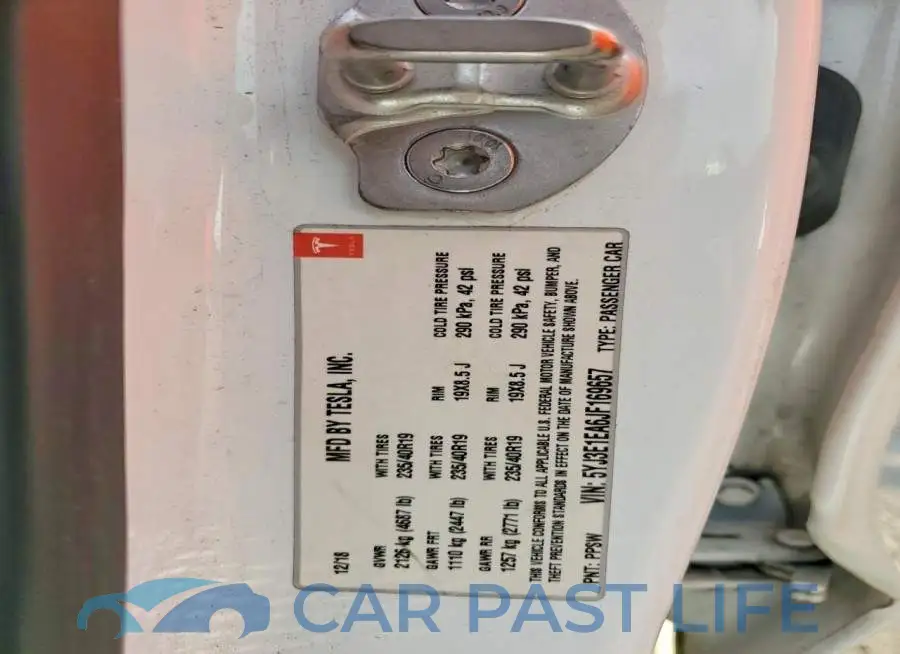 5YJ3E1EA6JF169657# 12