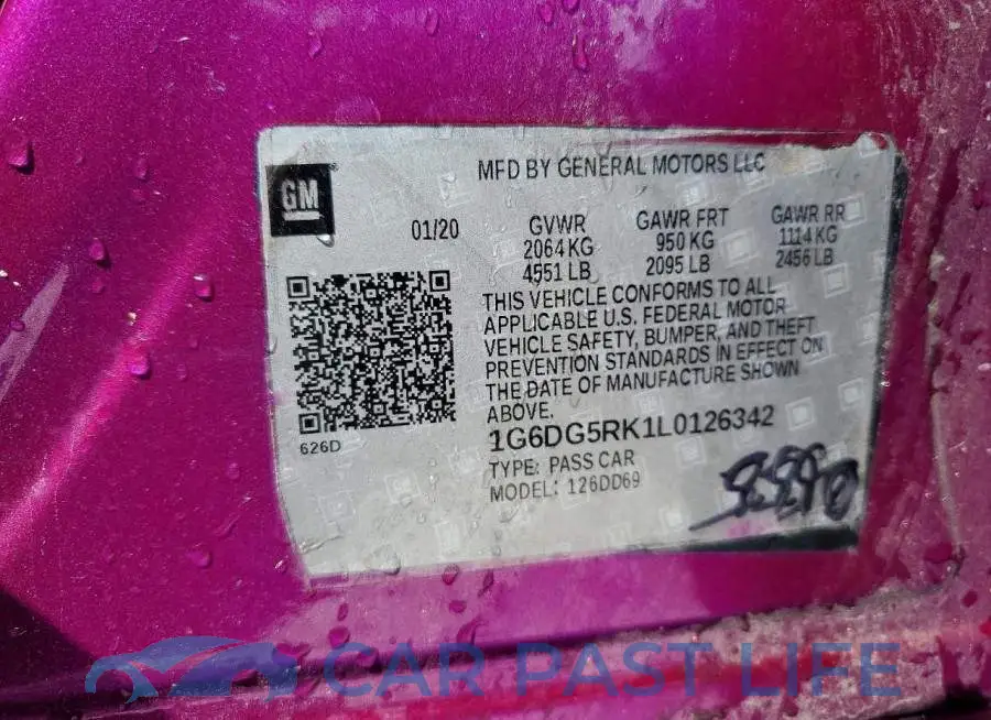 1G6DG5RK1L0126342# 12