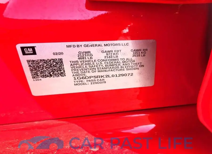 1G6DP5RK2L0129072# 12