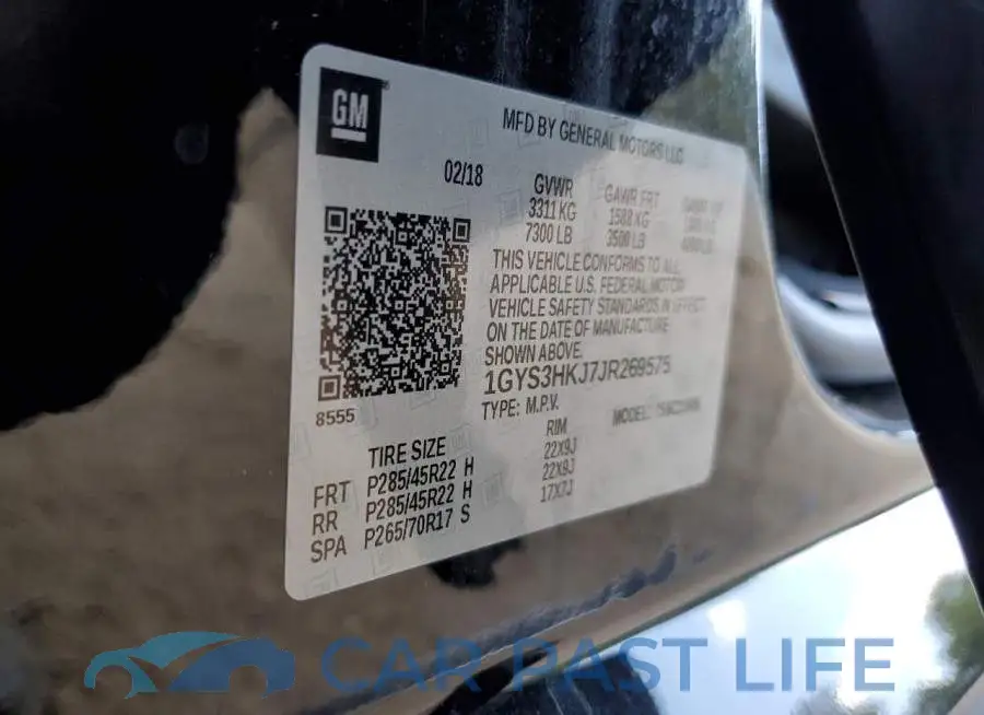 1GYS3HKJ7JR269575# 13