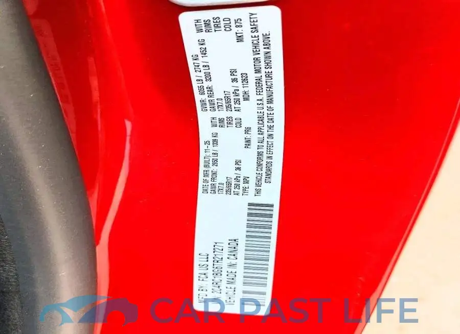 2C4RC1BG6TR217271# 14