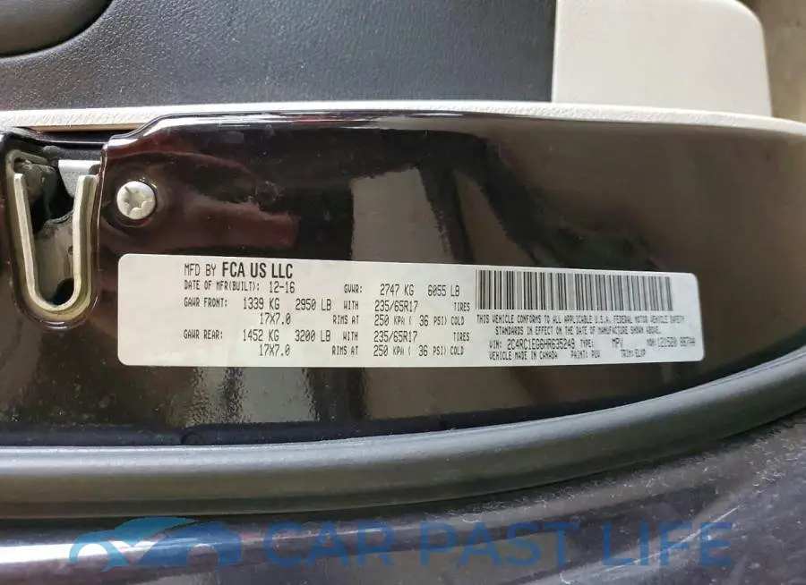 2C4RC1EG6HR635249# 14