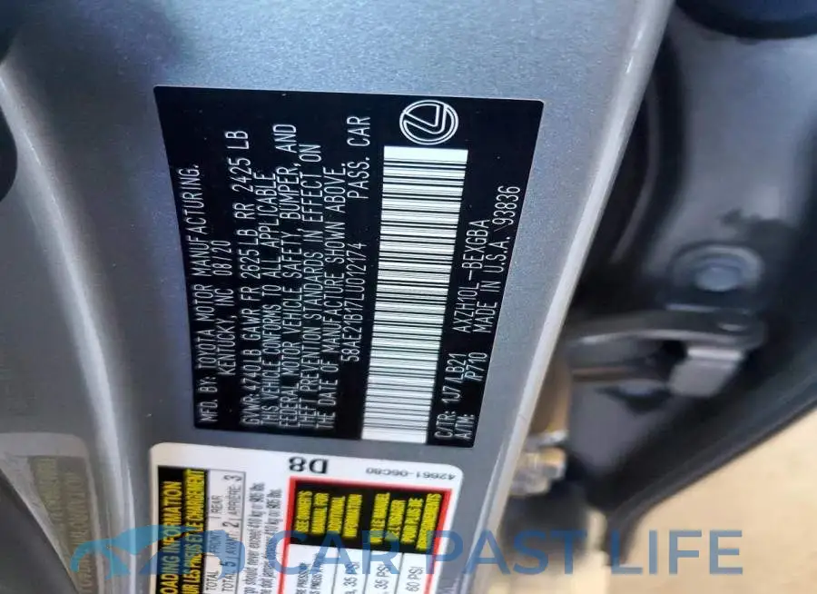 58AE21B17LU012174# 13