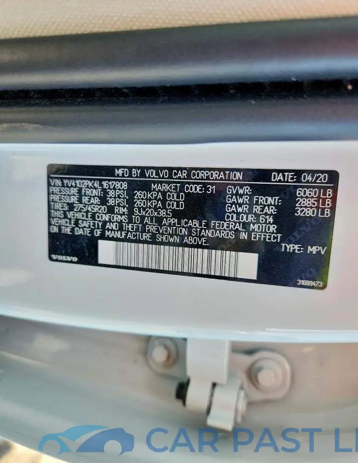 YV4102PK4L1617808# 14