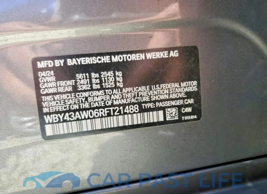 WBY43AW06RFT21488# 12